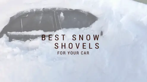 emergency snow shovel for car