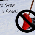 How to remove snow from driveway without a shovel