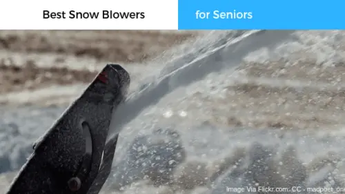 best snow blower for elderly