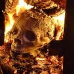 Best fire pit skull