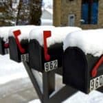 Red Mailbox flags